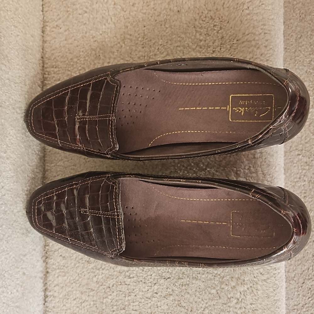 Clark's Brown Loafers